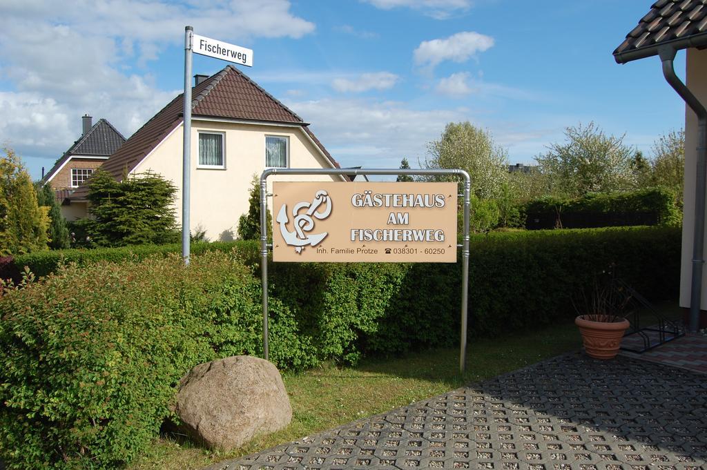 Gaestehaus Am Fischerweg Lauterbach  Esterno foto